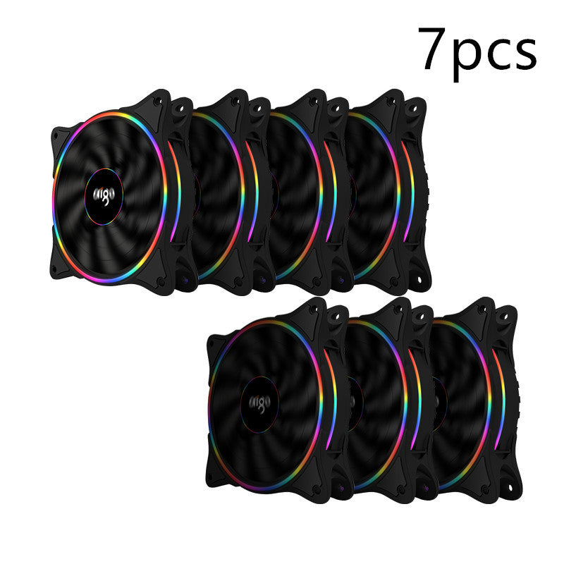 Patriot Rainbow V1 Desktop Host Computer Case Fan