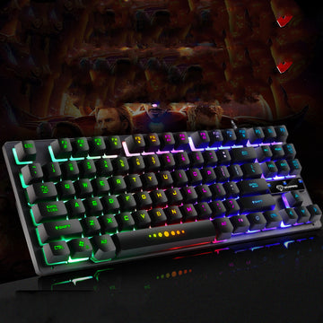 Character Glowing Game Floating Keyboard